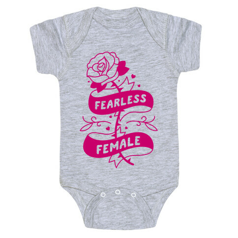 Fearless Female Baby One-Piece