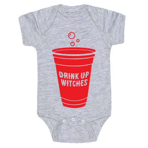 Drink Up Witches Baby One-Piece