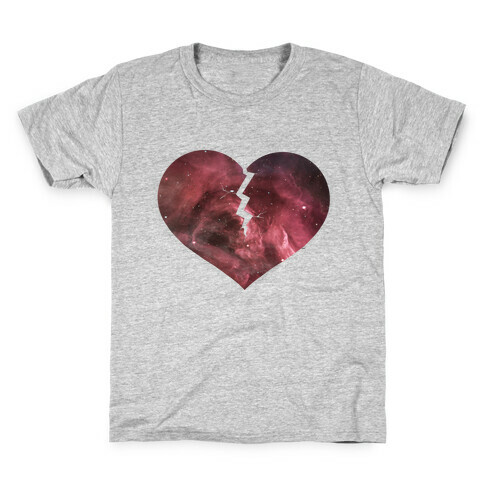 Broken Heart -Galaxy (Slim fit) Kids T-Shirt