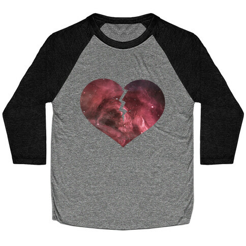 Broken Heart- Galaxy Baseball Tee