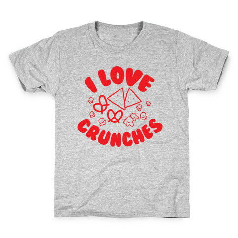 I Love Crunches Kids T-Shirt