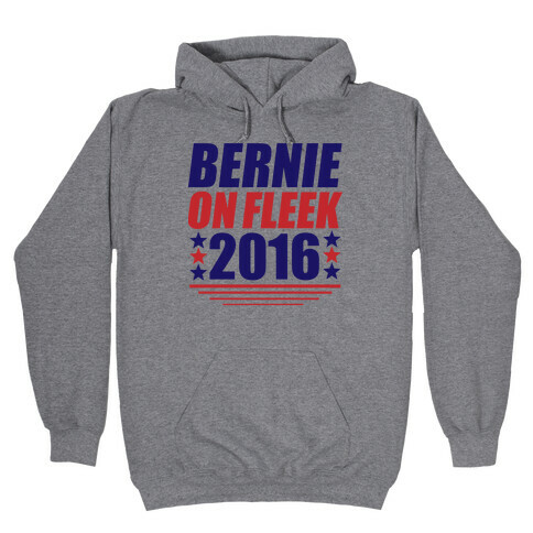 Bernie on Fleek Hooded Sweatshirt