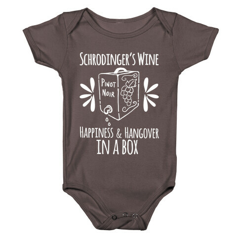 Schrodingers Wine Baby One-Piece