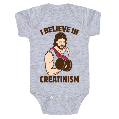 I Believe In Creatinism Baby One-Piece
