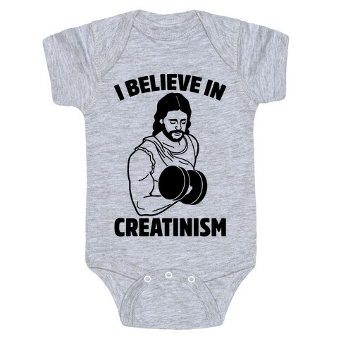 I Believe In Creatinism Baby One-Piece