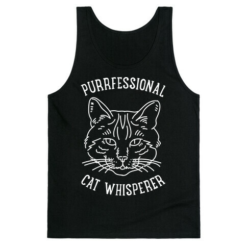 Purrfessional Cat Whisperer Tank Top