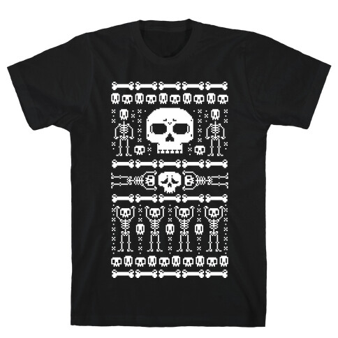 Ugly Skeleton Sweater T-Shirt