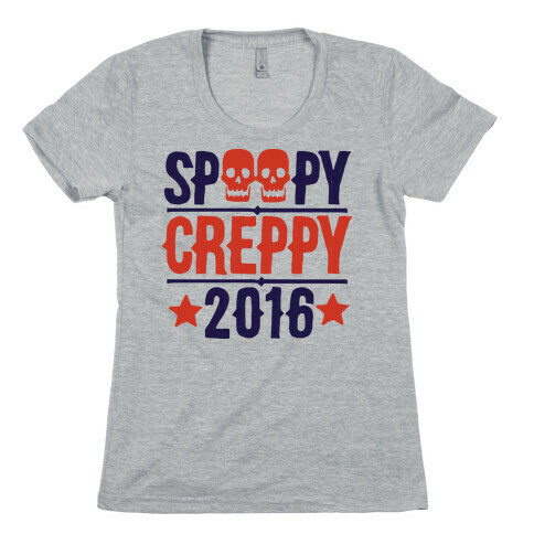 Spoopy Creppy for President 2016 Womens T-Shirt