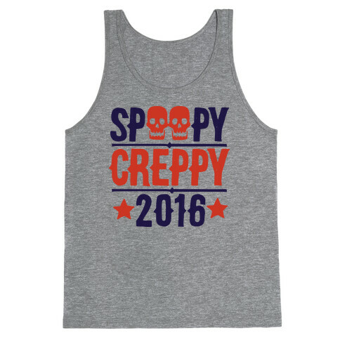 Spoopy Creppy for President 2016 Tank Top
