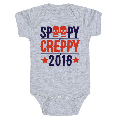 Spoopy Creppy for President 2016 Baby One-Piece