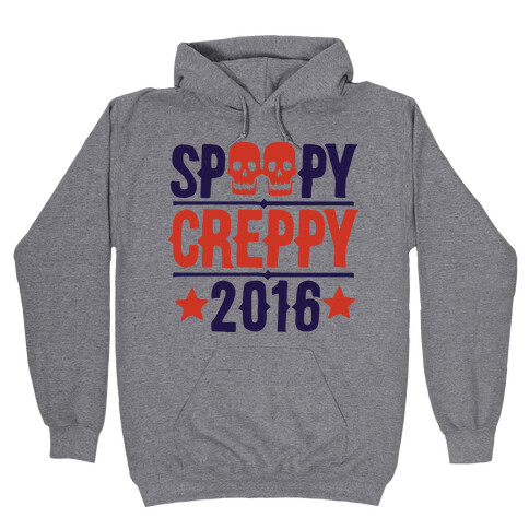 Spoopy Creppy for President 2016 Hooded Sweatshirt