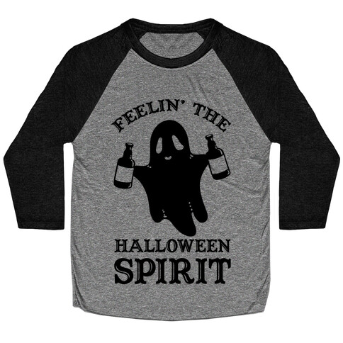 Feelin' the Halloween Spirit Baseball Tee