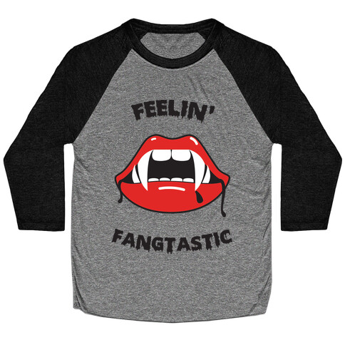 Feelin' Fangtastic Baseball Tee