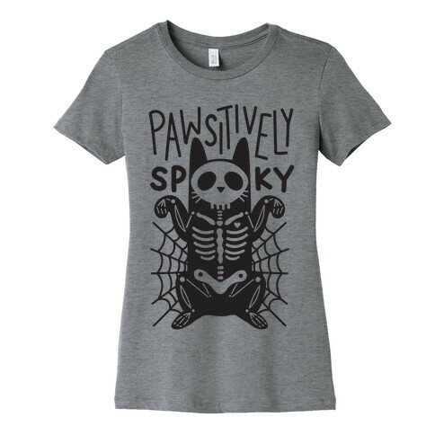 Pawsitively Spooky Womens T-Shirt