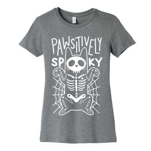 Pawsitively Spooky Womens T-Shirt