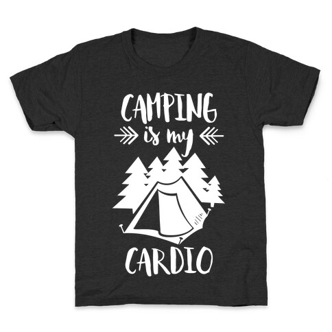 Camping is My Cardio Kids T-Shirt