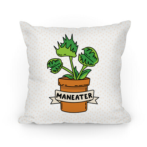Maneater (Venus Fly Trap) Pillow