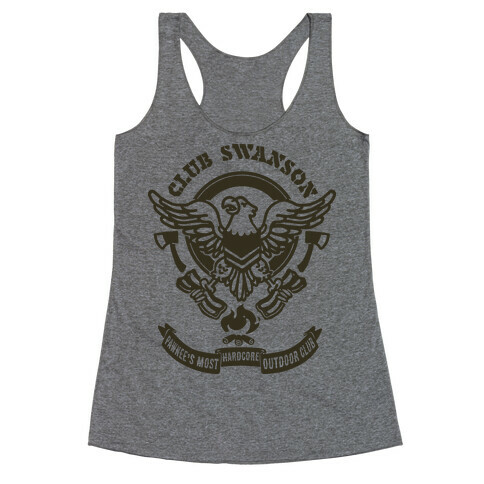 Club Swanson Racerback Tank Top