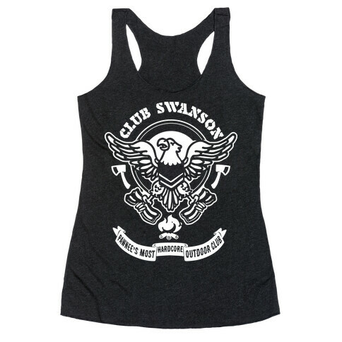 Club Swanson Racerback Tank Top