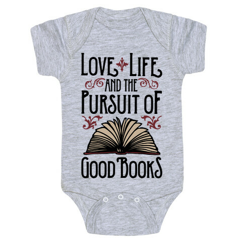 Pursuit of Good Books Baby One-Piece
