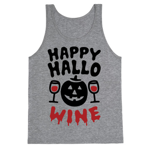 Happy Hallo-wine Tank Top