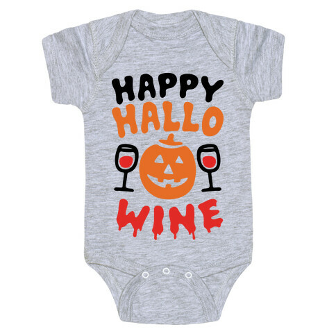 Happy Hallo-wine Baby One-Piece