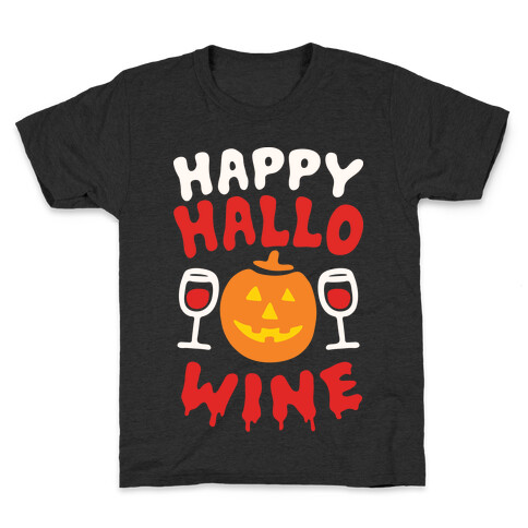 Happy Hallo-wine Kids T-Shirt