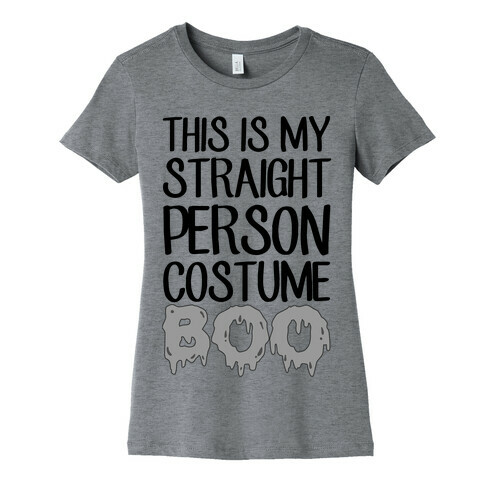 Straight Costume Womens T-Shirt