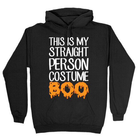 Straight Costume Hooded Sweatshirt