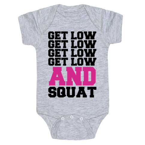 Get Low Get Low Squat Baby One-Piece