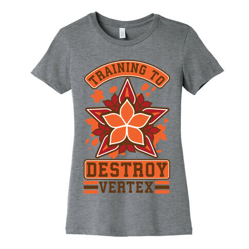 Training to Destroy Vertex Karin Womens T-Shirt