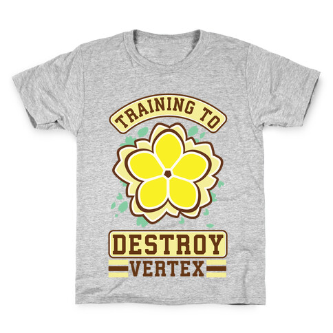Training to Destroy Vertex Fu Kids T-Shirt