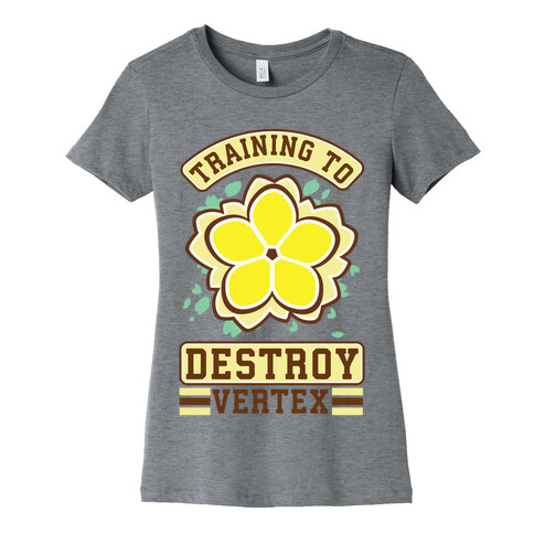 Training to Destroy Vertex Fu Womens T-Shirt