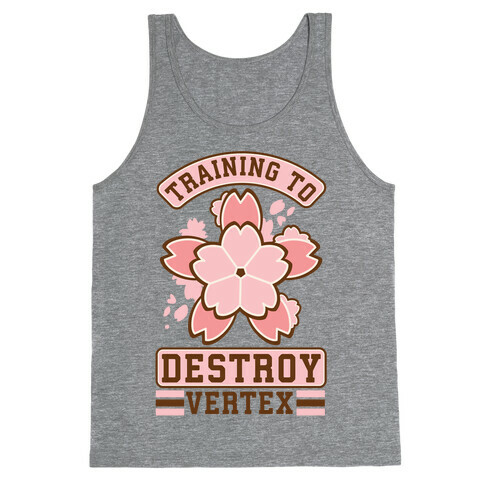 Training to Destroy Vertex Yuna Tank Top