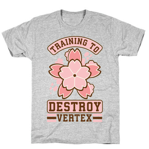 Training to Destroy Vertex Yuna T-Shirt