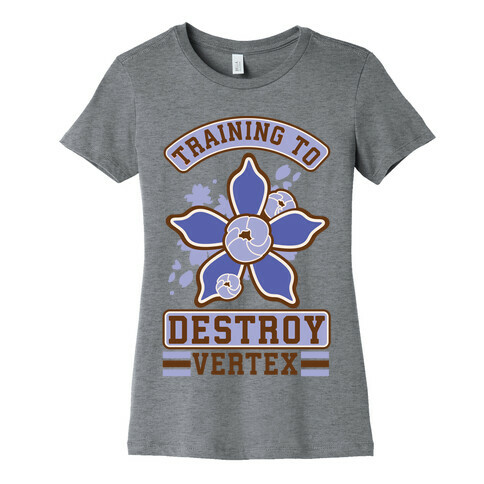 Training to Destroy Vertex Togo Womens T-Shirt