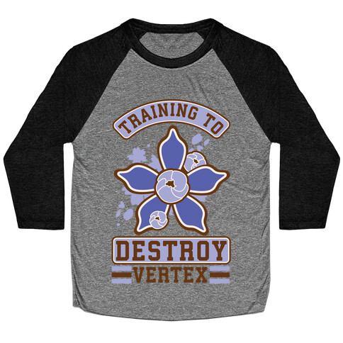 Training to Destroy Vertex Togo Baseball Tee