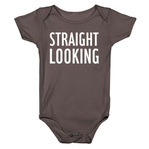 Straight Looking Baby One-Piece