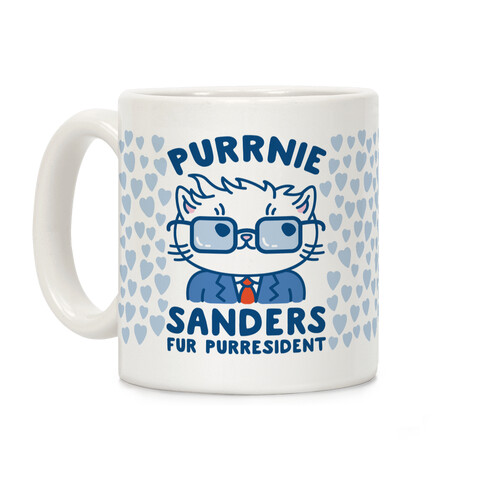 Purrnie Sanders Fur Purresident Coffee Mug