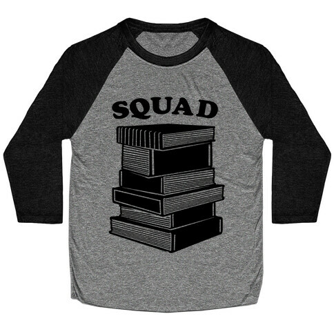 Book Squad Baseball Tee