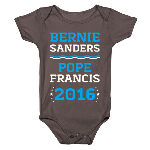 Bernie Sanders / Pope Francis 2016 Baby One-Piece