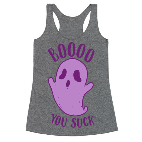 BOoOo You Suck Racerback Tank Top