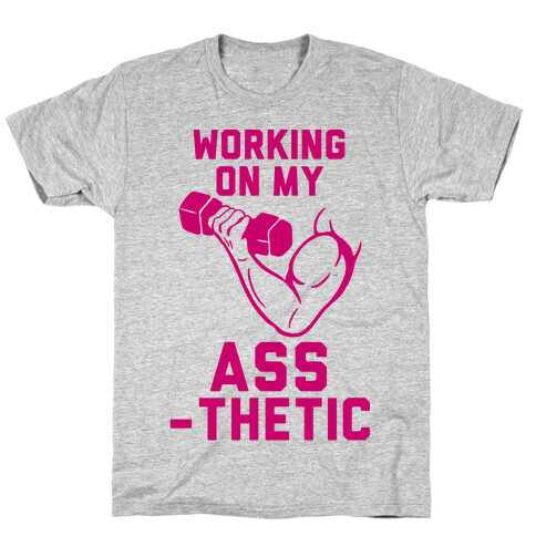 Working On My Assthetic T-Shirt