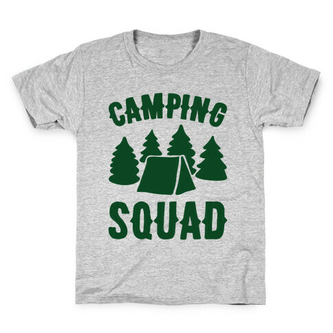 Camping Squad Kids T-Shirt