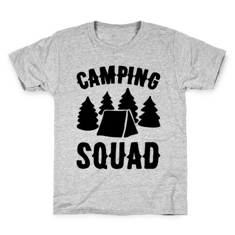 Camping Squad Kids T-Shirt