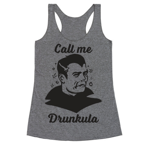 Drunkula Racerback Tank Top