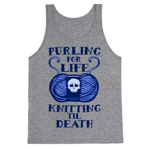 Knitting til Death Tank Top