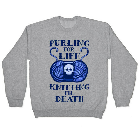 Knitting til Death Pullover