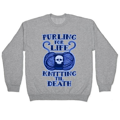 Knitting til Death Pullover