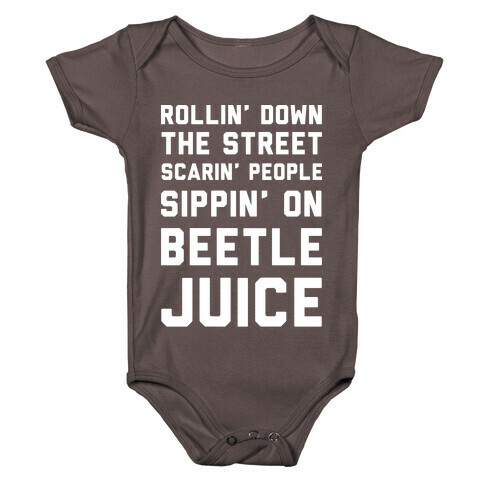 Sippin' on Beetlejuice Baby One-Piece